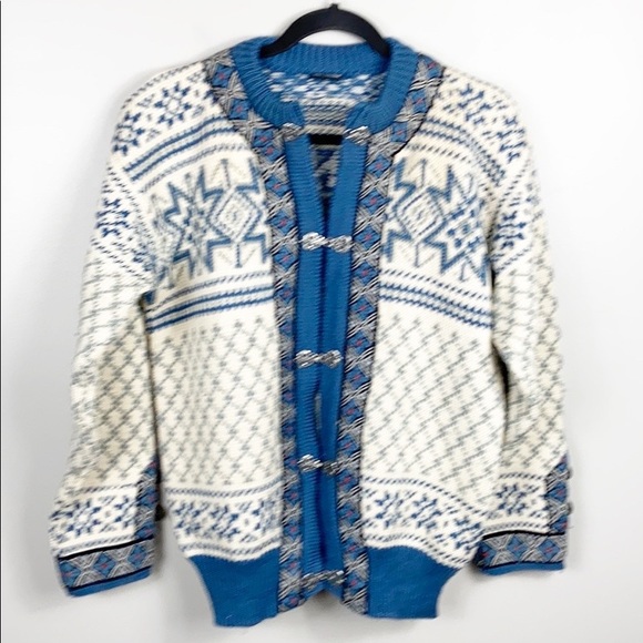 Dale of Norway Sweaters - Dale of Norway Nordic Wool Sweater/Coat Size 40